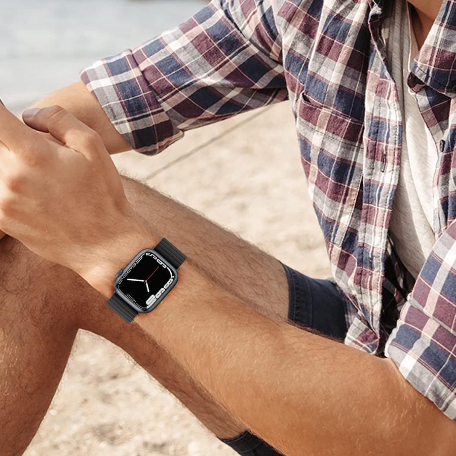 【ステンレス一体式バンド】シリーズ10 46mm ユニセックス ステンレス一体式バンド】シリーズ10 46mm ユニセックス