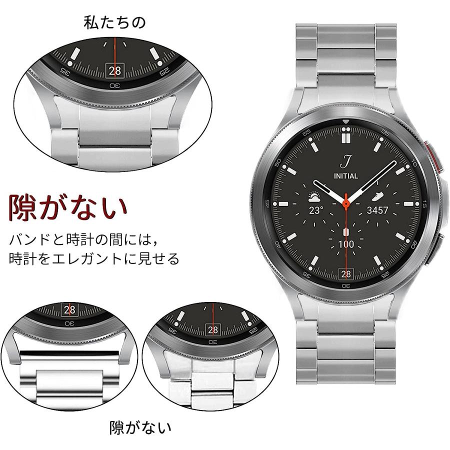 Galaxy galaxy ウォッチ 7 ステンレス 金属 バンド 6 5 4 classic