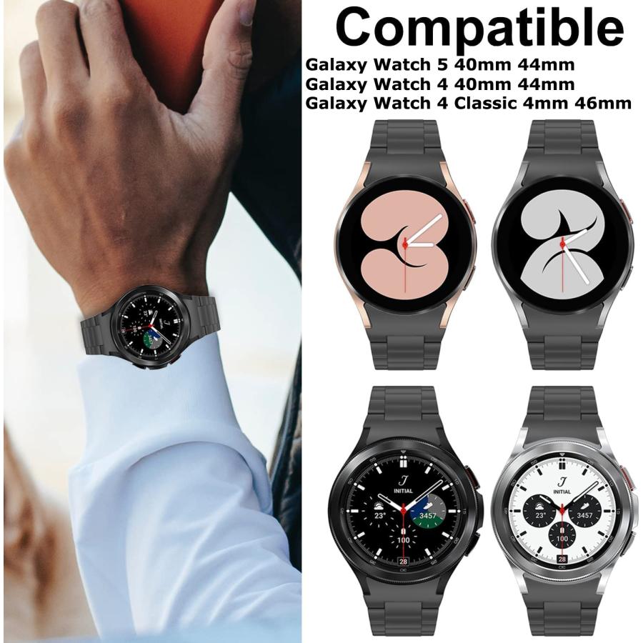 Galaxy ギャラクシーウォッチ7 バンド 6 5 チタン galaxy watch 腕時計 