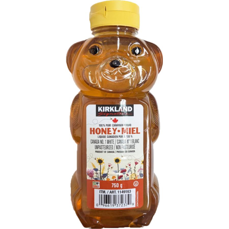 コストコ くまさんハチミツ750g×6個 カークランド はちみつ クマ ベアージャグ 750g 1本【costco