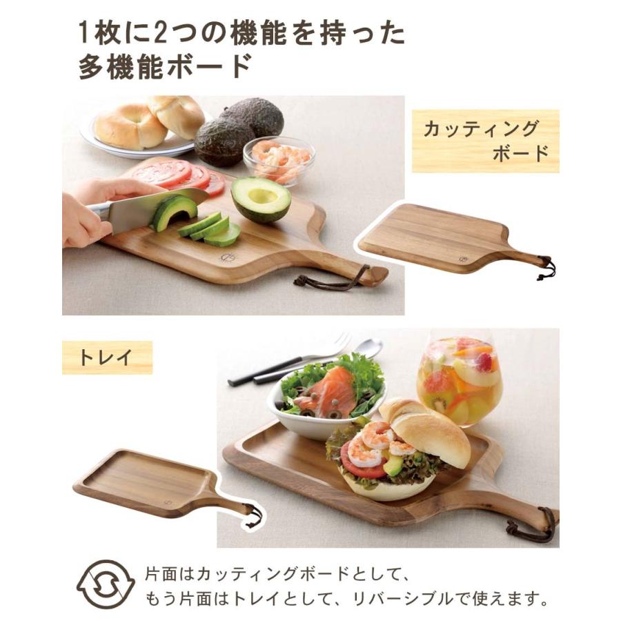 木製まな板 まないた カッティングボード 角 プレート 通販 木製 まな板 ステンレスハンドル付き 調理器具