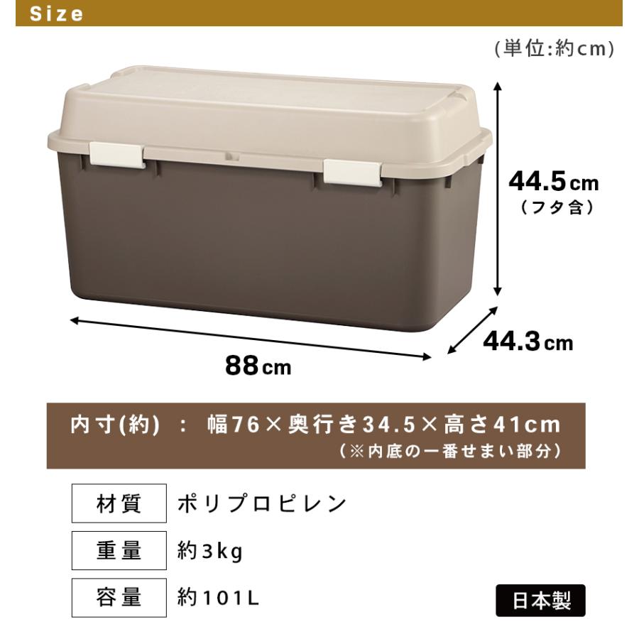 収納ボックス ホームボックス 880 大型 2個セット 屋外 屋内 収納ボックス ホームボックス 880 大型 2個セット 屋外 屋内