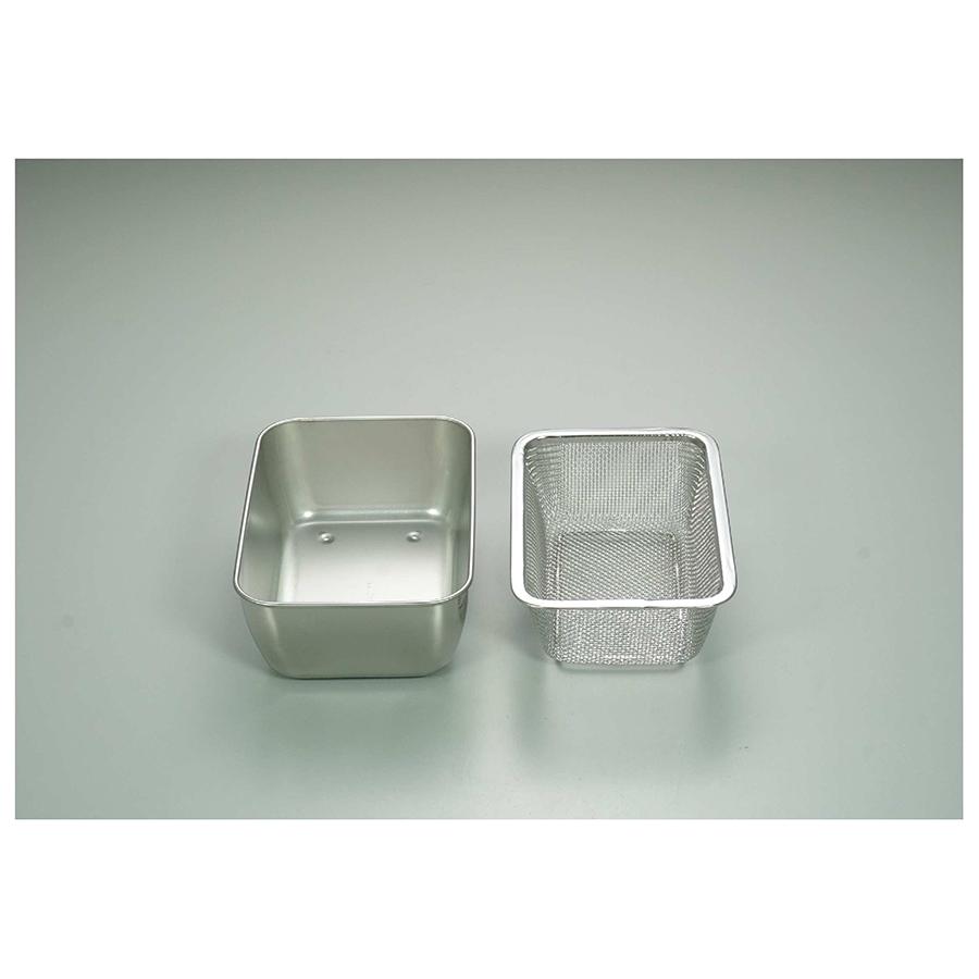 下村企販 調理用バット＆ザルセット 3個セット 重なる ミニ 角バット
