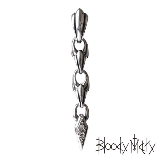 ピンク・ブルー Bloody Maryブラッディマリー ダークピアス 18K - 通販