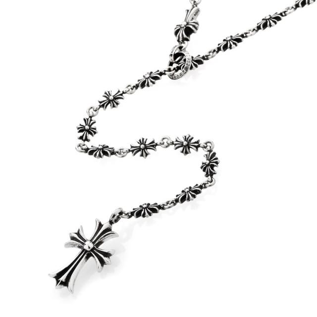 限定販売 クロムハーツ Chrome Hearts チョークチェーンネックレス W タイニーechプラス 24インチ ネックレスチェーン