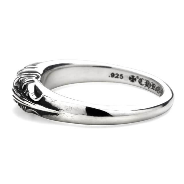 正規品 クロムハーツ ベビークラシックリング W K To T Chrome Hearts 安いそれに目立つ Tiebreak Fr