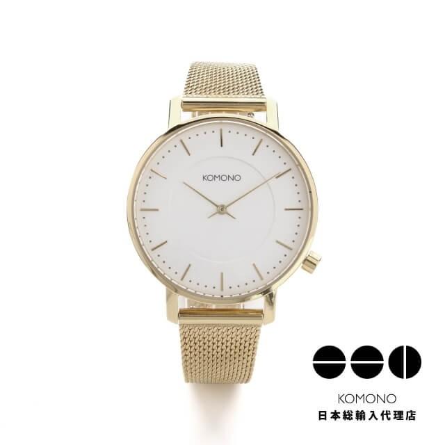 送料込 コモノ 腕時計 Komono ハーロウ ゴールド メッシュ シナモンストラップセット Harlow Gold Mesh Cinnamon Strap Set レディース 代 30代 40代 50代 人気絶頂 Www Doctor Plan Com