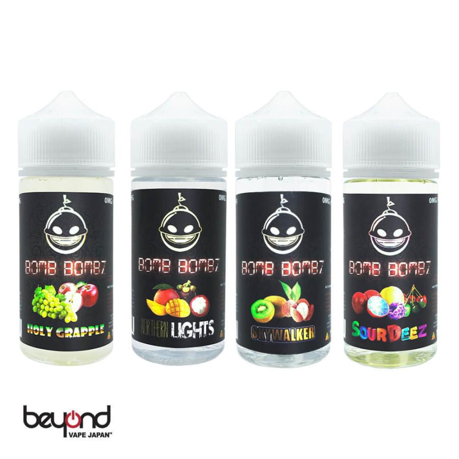 【Bomb Bombz ELiquid】[100ml] ボムボムズ キウイ ライチ フルーツ系 吸い飽きない美味しさ 電子タバコ リキッド