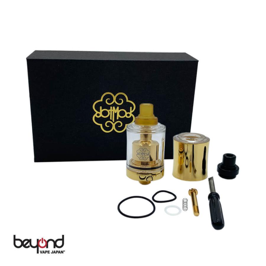 【DotMod】dotMTL［22mm］ドットモッド ドットエムティーエル 電子タバコ アトマイザー VAPE Gold ゴールド SS シルバー |  | 08