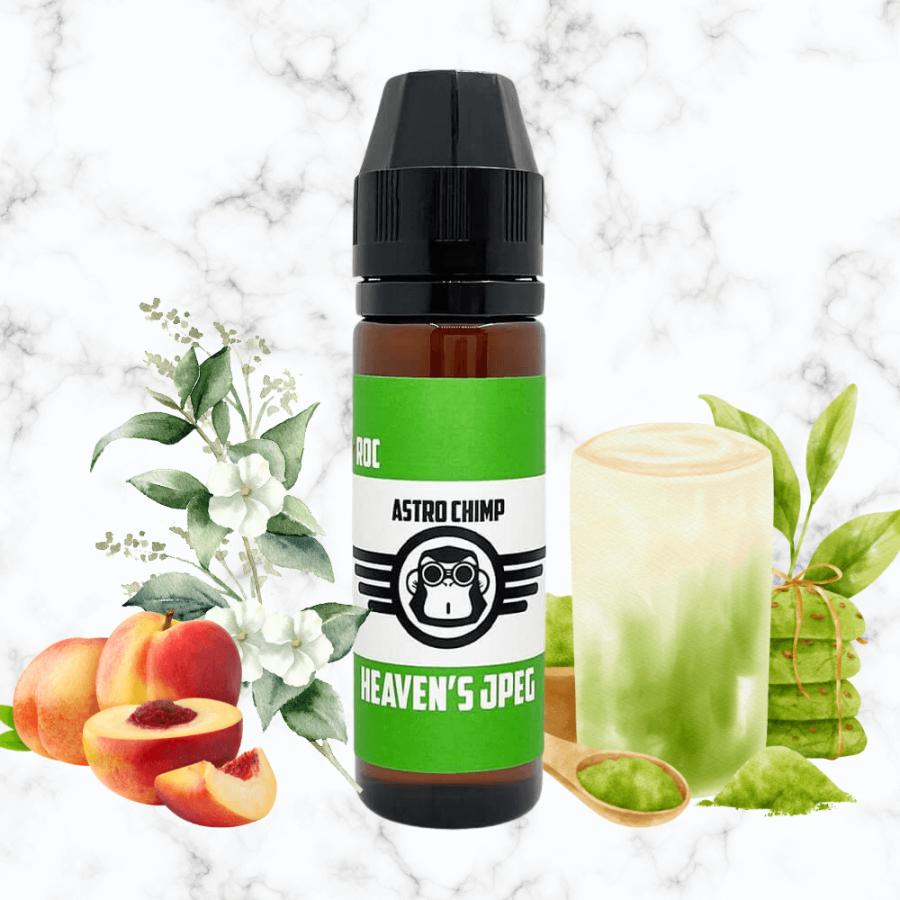 【ROC】ASTRO CHIMP 全2種［50ml］ジャスミン フルーツ 緑茶 ピーチ 桃 ラズベリー イタリアンソーダ リキッド 電子タバコ | 