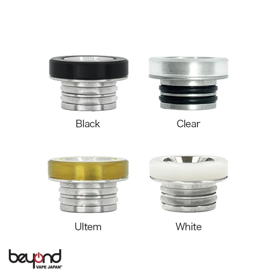 【GRAM DripTips】Petacco [全4種] グラム ドリップチップ ペタッコ ドリチ カスタムパーツ 黒 ブラック クリア ウルテム 白 ホワイト 電子タバコ ベイプ | 