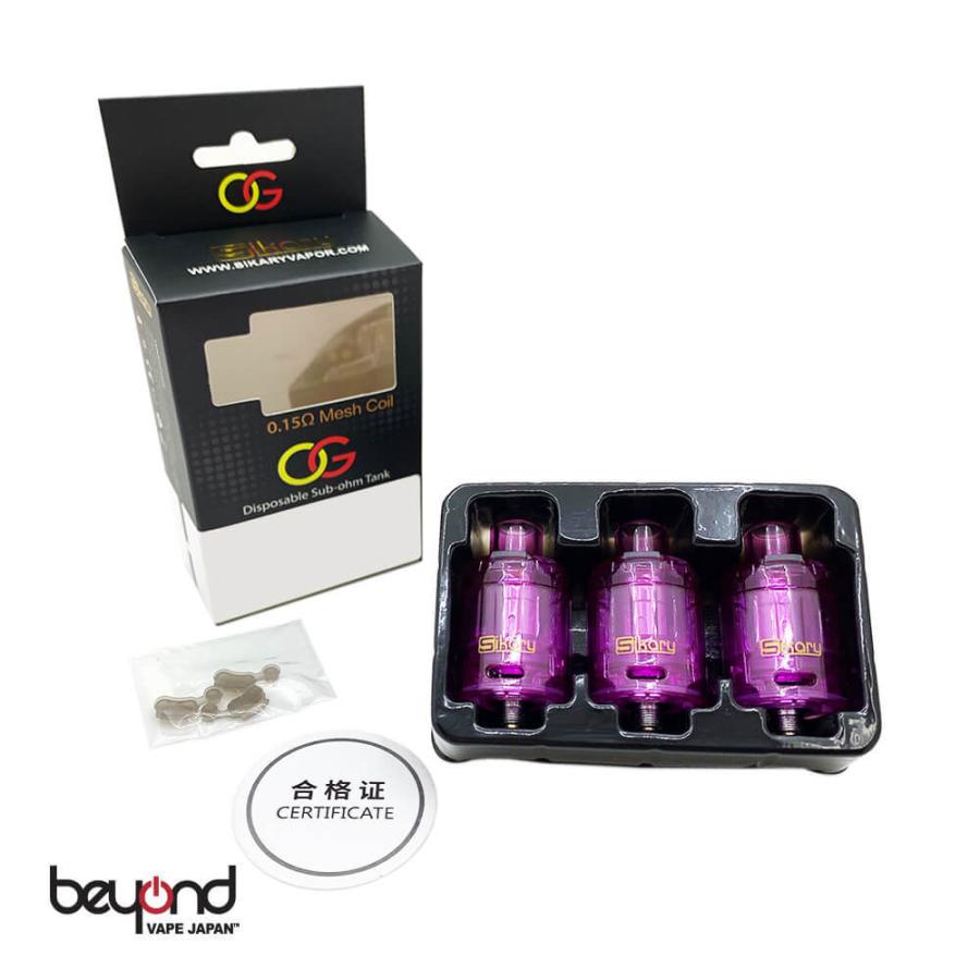 【Sikary】OG Disposable Sub-Ohm Tank［24mm］使い捨て アトマイザー 電子タバコ VAPE |  | 05