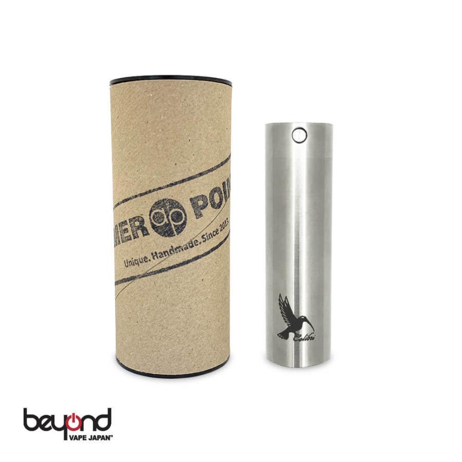 【Amer Point】Colibri V6 18650 アーマーポイント コリブリ ハチドリ 電子タバコ デバイス MOD 本体 シンプル SS シルバー コンパクト 小型 VAPE | 