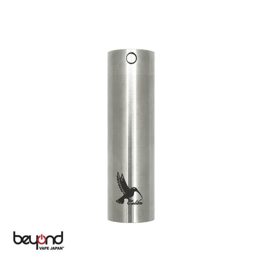 【Amer Point】Colibri V6 18650 アーマーポイント コリブリ ハチドリ 電子タバコ デバイス MOD 本体 シンプル SS シルバー コンパクト 小型 VAPE |  | 01