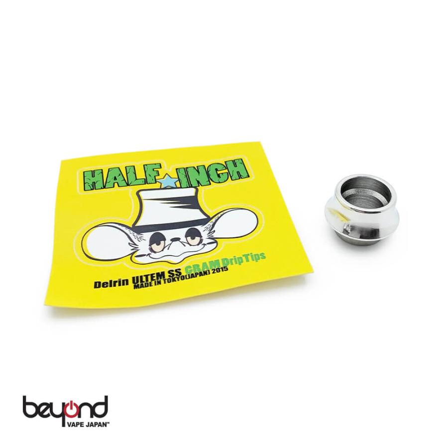 【GRAM / HALF INCH】KUBIRE Mt.Fuji [810] グラム ハーフインチ クビレ マウントフジ 電子タバコ ドリチ ドリップチップ DripTip VAPE ベイプ |  | 08