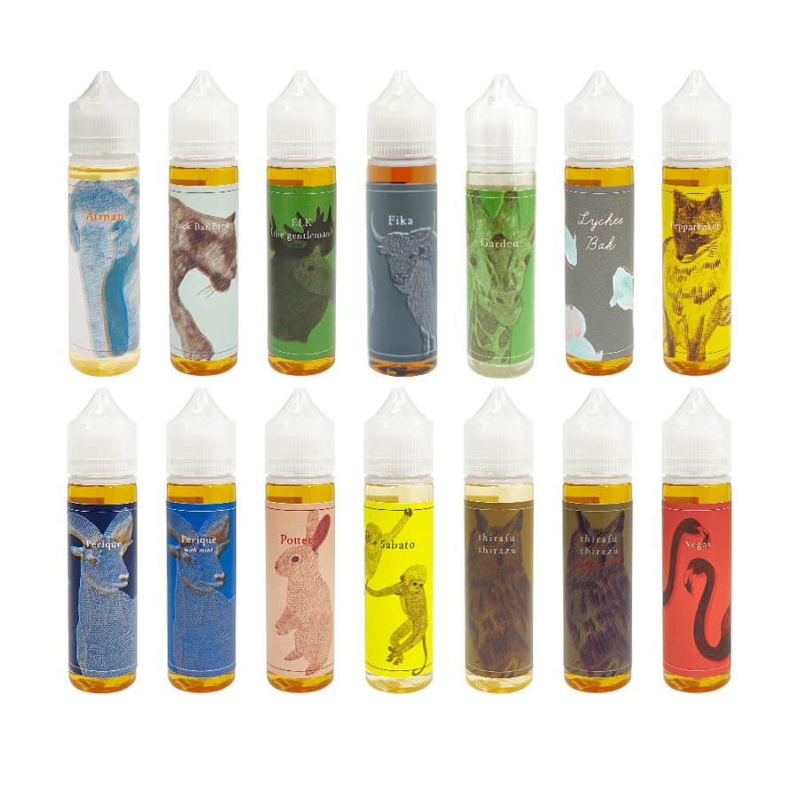 【BaksLiquidLab.】全14種 60ml バクスリキッド 国産 チャイ ミント タバコ コーヒー ライチ りんご グレープフルーツ ブランデー 繊細 複雑 電子タバコ ベイプ | 