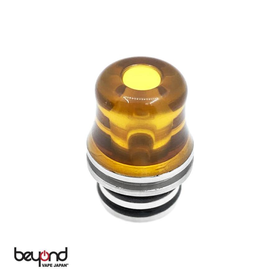 【KS Drip Tips】510 Drip Tip ［Yellow Ultem］ドリップチップ イエロー ウルテム ロシア産 VAPE 電子タバコ |  | 01