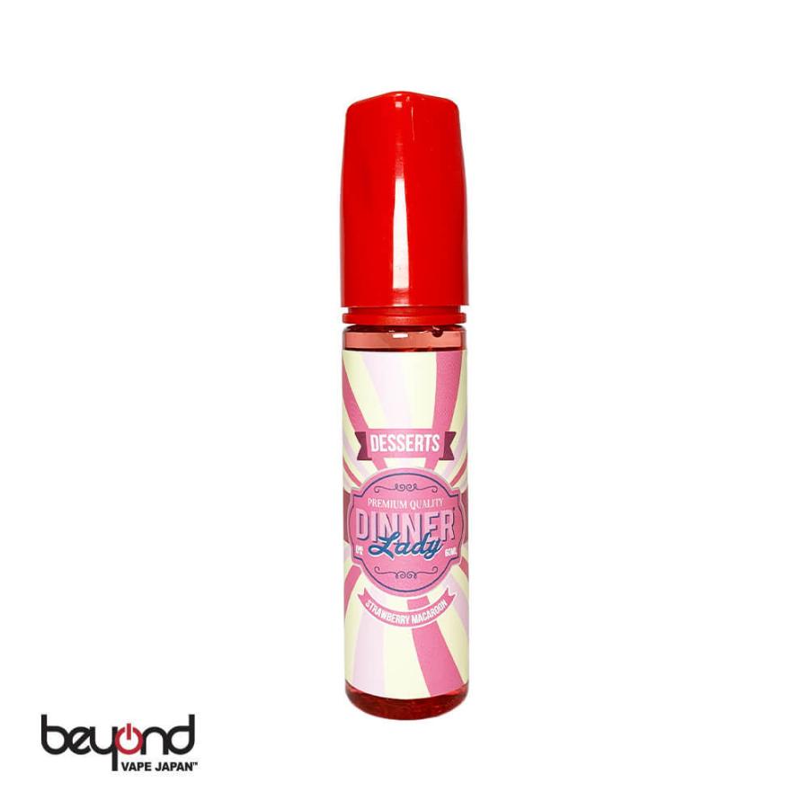 【Dinner Lady Dessert Series】全3種 [60ml] ディナーレディー デザートシリーズ レモンタルト ベリータルト 苺 マカロン VAPE 最新 電子タバコ リキッド |  | 03