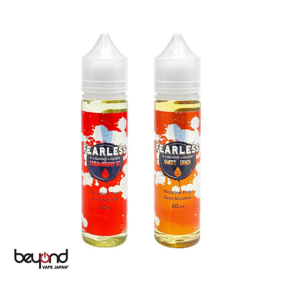 【FEARLESS】 全2種 [60ml] ストロベリー 苺 ルバーブ ジャム バター クッキー キャラメル バニラクランチ VAPE 最新 電子タバコ リキッド E-Liquid | 