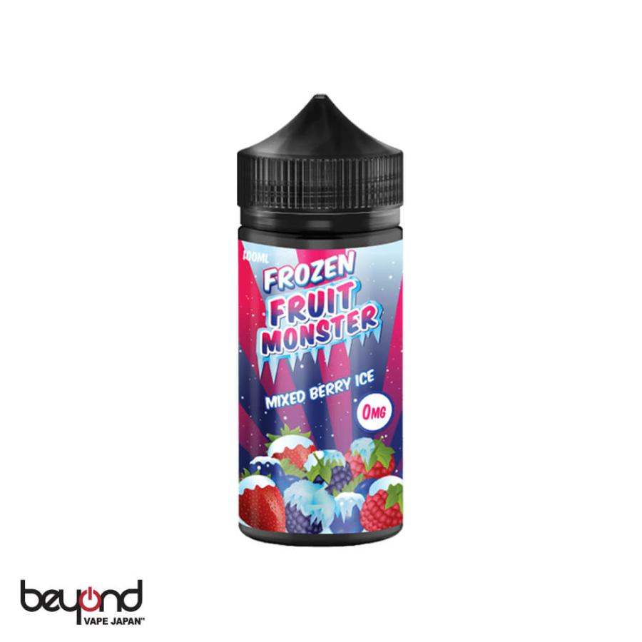 【Frozen Fruit Monster】全５種［100ml］ブラックチェリー ラズベリー レモン パッションフルーツ キウイ ザクロ 苺 電子タバコ リキッド 大容量 ベイプ |  | 03