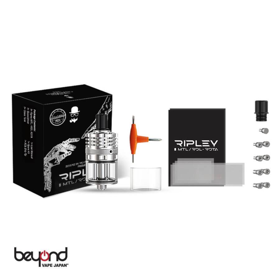 【Ambition Mods】Ripley MTL/RDL RDTA［22mm］Black / Gunmetal 電子タバコ アトマイザー VAPE |  | 03
