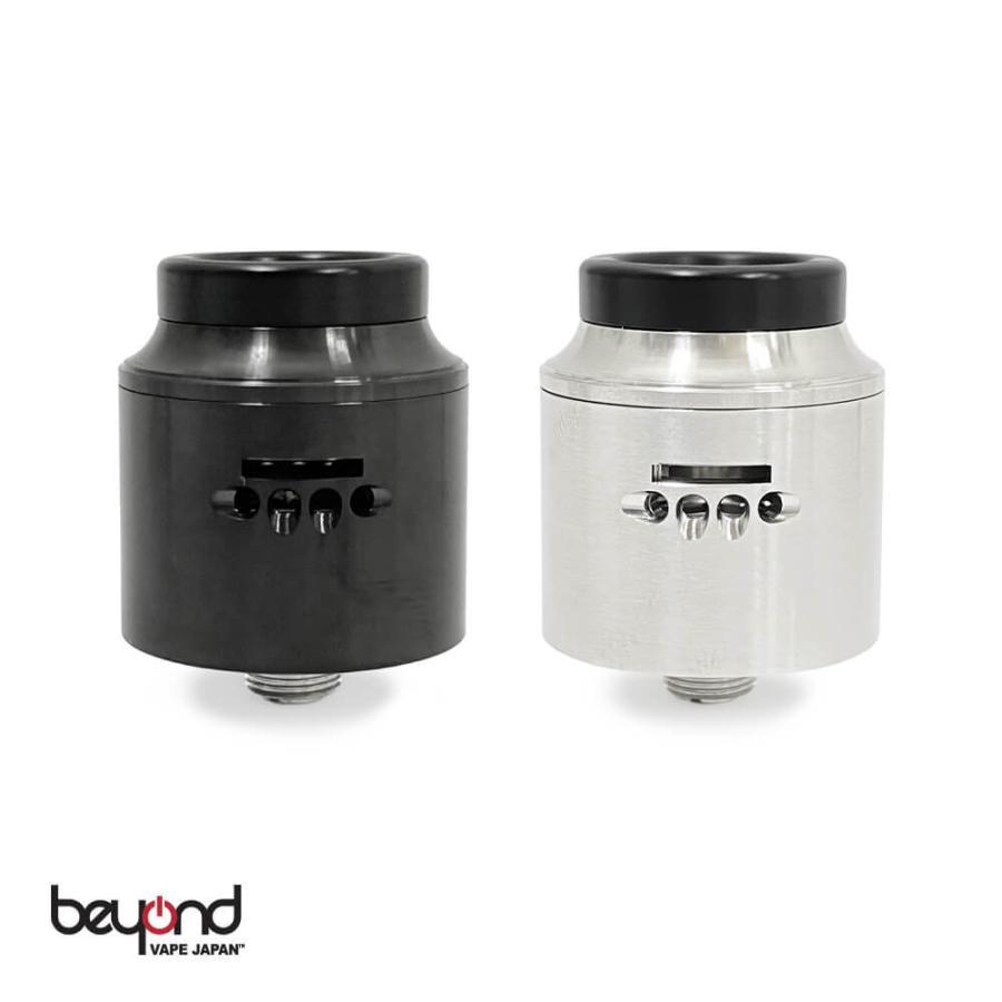 【99wraps】Sqy RDA 24mm スカイ 全2色 ブラック Black シルバー SS シンプル 最新 電子タバコ アトマイザー | 