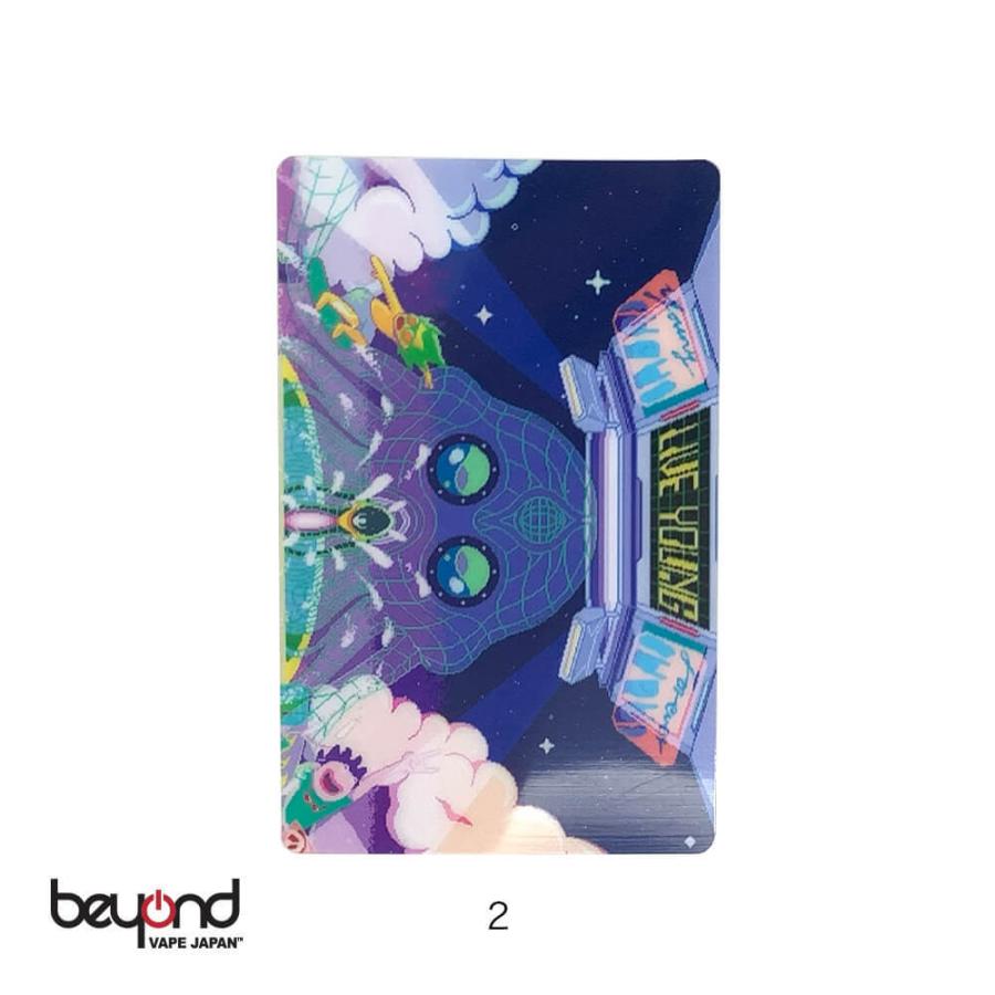 【WIZ VAPOR】Mini Beeper Sticker [ステッカー 4枚1セット] ミニビーパー カスタムパーツ 交換用パーツ 最新 電子タバコ VAPE 可愛い 個性 |  | 02
