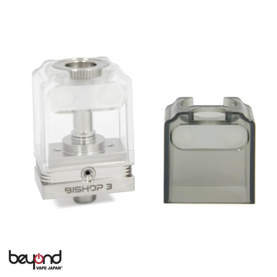 【Ambition Mods】Bishop3 Cubed RBA［Boro］アンビション モッズ ビショップ ボロ 最新 電子タバコ アトマイザー VAPE |  | 01