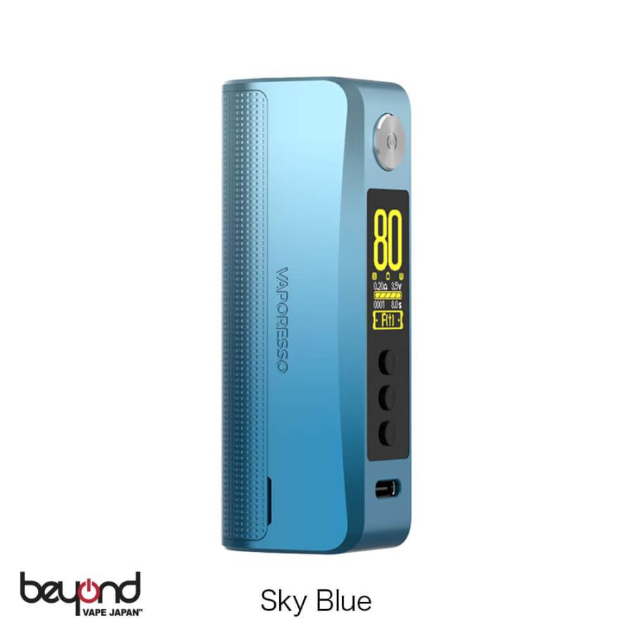 【Vaporesso】GEN 80S Mod テクニカルモッド 全5色 18650 ベポレッソ ブラック オレンジ パープル シルバー ブルー 超軽量 電子タバコ デバイス 本体 ベイプ | Vaporesso | 05