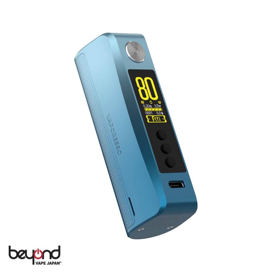 【Vaporesso】GEN 80S Mod テクニカルモッド 全5色 18650 ベポレッソ ブラック オレンジ パープル シルバー ブルー 超軽量 電子タバコ デバイス 本体 ベイプ | Vaporesso | 07