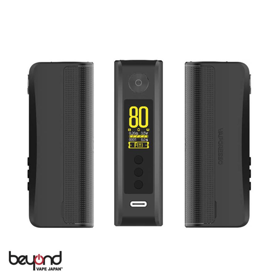【Vaporesso】GEN 80S Mod テクニカルモッド 全5色 18650 ベポレッソ ブラック オレンジ パープル シルバー ブルー 超軽量 電子タバコ デバイス 本体 ベイプ | Vaporesso | 08