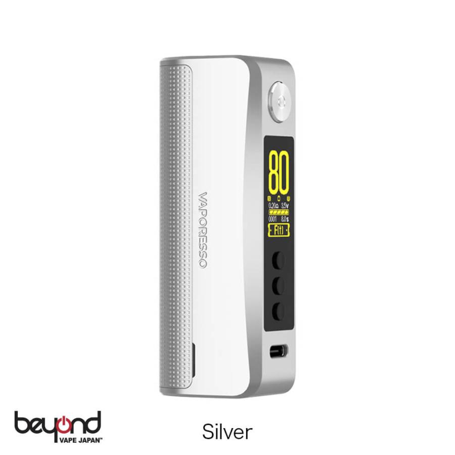 【Vaporesso】GEN 80S Mod テクニカルモッド 全5色 18650 ベポレッソ ブラック オレンジ パープル シルバー ブルー 超軽量 電子タバコ デバイス 本体 ベイプ | Vaporesso | 04