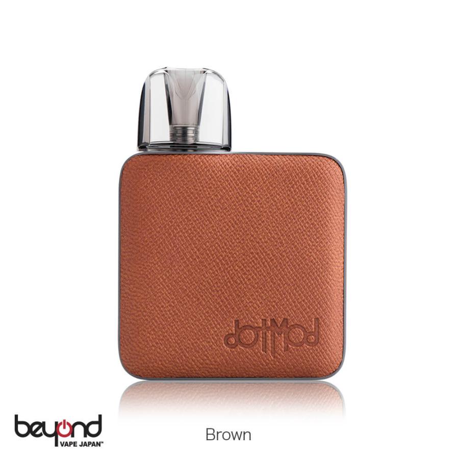 【DotMod】dotPod Nano［PODタイプ］800mAh メッシュコイルPOD 合皮デザイン ドットモッド ドットポッド ナノ メッシュコイルPOD 電子タバコ デバイス 本体 VAPE |  | 02
