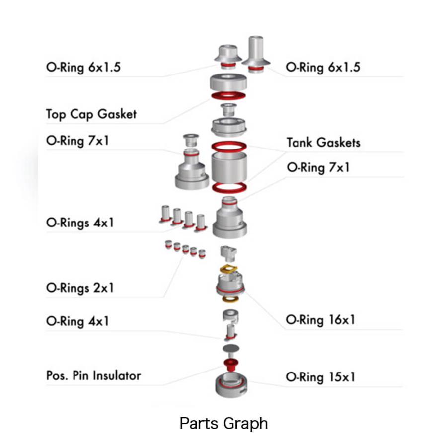 【Atmizoo】Tripod 2 Deluxe Edition SS［22mm RTA］MTL〜DL可能 オールラウンドRTAタンク アトマイズー トライポッド 電子タバコ アトマイザー VAPE 送料無料 |  | 08