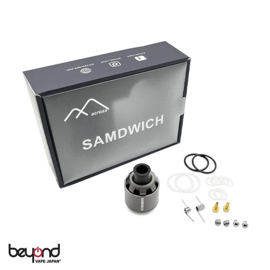 【DOVPO】Samdwich RDA［22mm］シングルコイル ドブポ サンドイッチ 最新 電子タバコ アトマイザー |  | 03