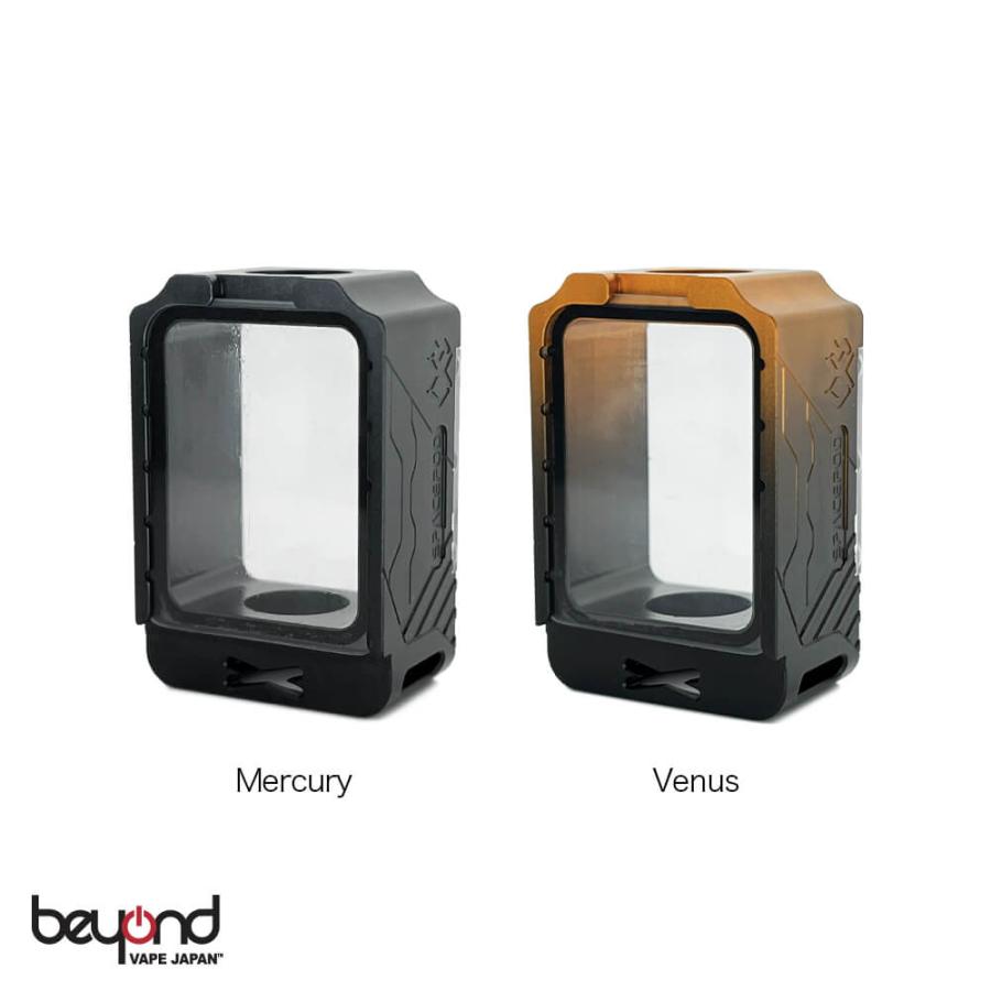 【MISSION XV】SPACEPOD Gradients［Boro RBA用タンクのみ］スライドガラス式 ミッション フィフティーン スペースポッド グラディエンツ ボロ 電子タバコ VAPE | 