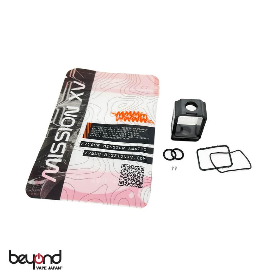 【MISSION XV】SPACEPOD Gradients［Boro RBA用タンクのみ］スライドガラス式 ミッション フィフティーン スペースポッド グラディエンツ ボロ 電子タバコ VAPE |  | 03