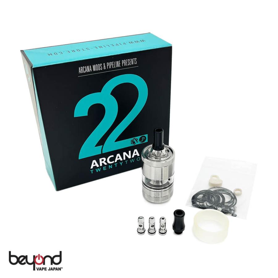 Arcana Mods】Arcana22 RTA アルカナモッズ 電子タバコ アトマイザー 