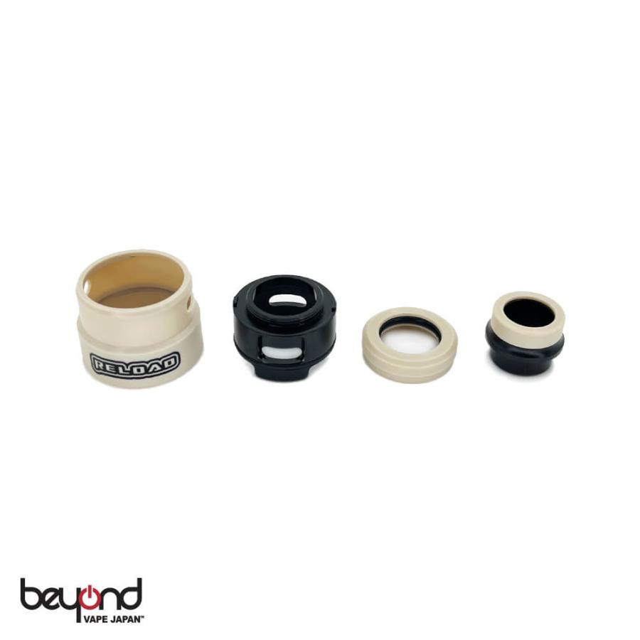 【Reload Vapor USA】Reload S RDA SE Cap With Drip Tip リロード キャップ ゴールド ウルテム ピーク カラーキャップ 付け替え カスタム 送料無料 |  | 05