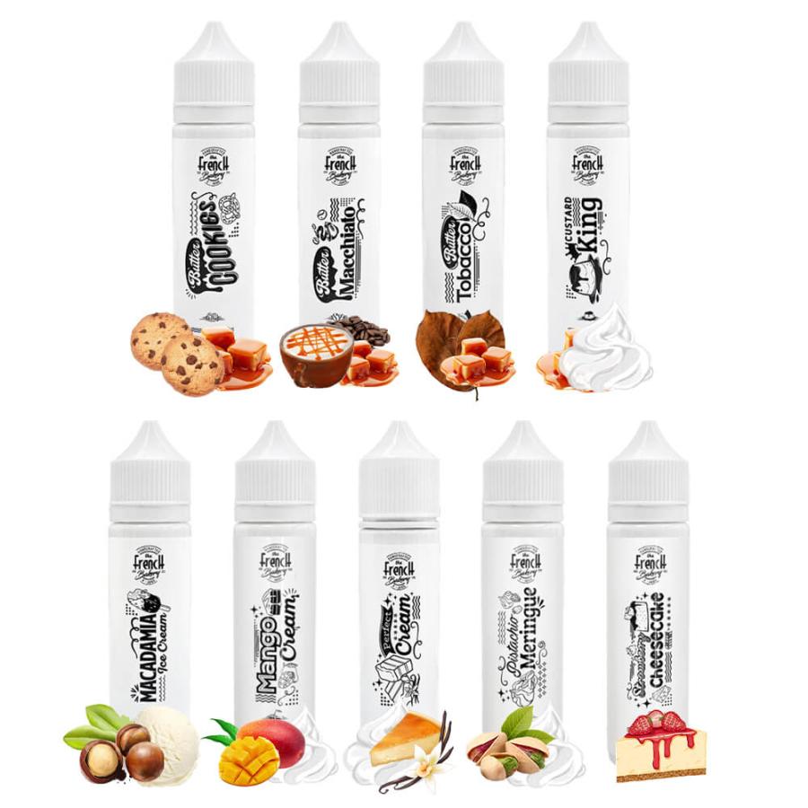 The French Bakery】全9種 [50ml] タバコ リキッド バター クッキー
