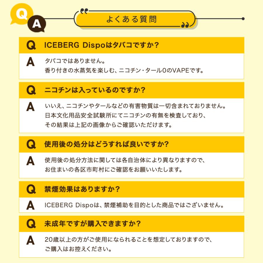 ICEBERG Dispo 使い捨て 電子タバコ ベイプ 強メンソール ペパーミント ピーチ 桃 レモン 持ち運び 充電式 ニコチン タール0 コンパクト 持ち運びシーシャ |  | 16