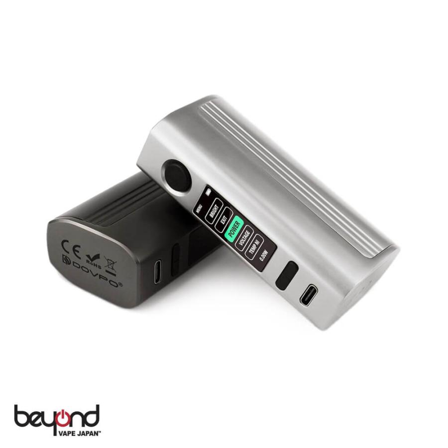 【DOVPO】Tribute Box Mod 18650 21700 ドブポ トリビュート ボックス モッド 黒ブラック シルバー テクニカル 電子タバコ デバイス 本体 ベイプ ハイパワー |  | 06