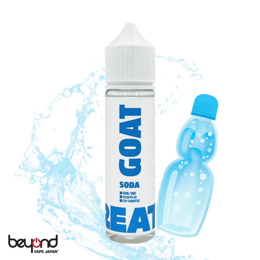 電子タバコ リキッド TREATS GOAT SODA 60ml 瓶ラムネ トリーツ ゴート ソーダ 懐かしの味 韓国 さっぱり系 すっきり VAPE ベイプ | 