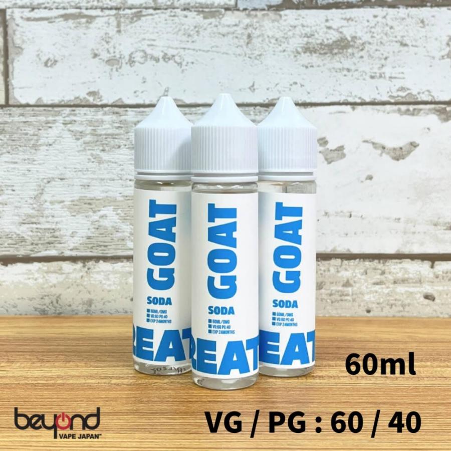 電子タバコ リキッド TREATS GOAT SODA 60ml 瓶ラムネ トリーツ ゴート ソーダ 懐かしの味 韓国 さっぱり系 すっきり VAPE ベイプ |  | 02