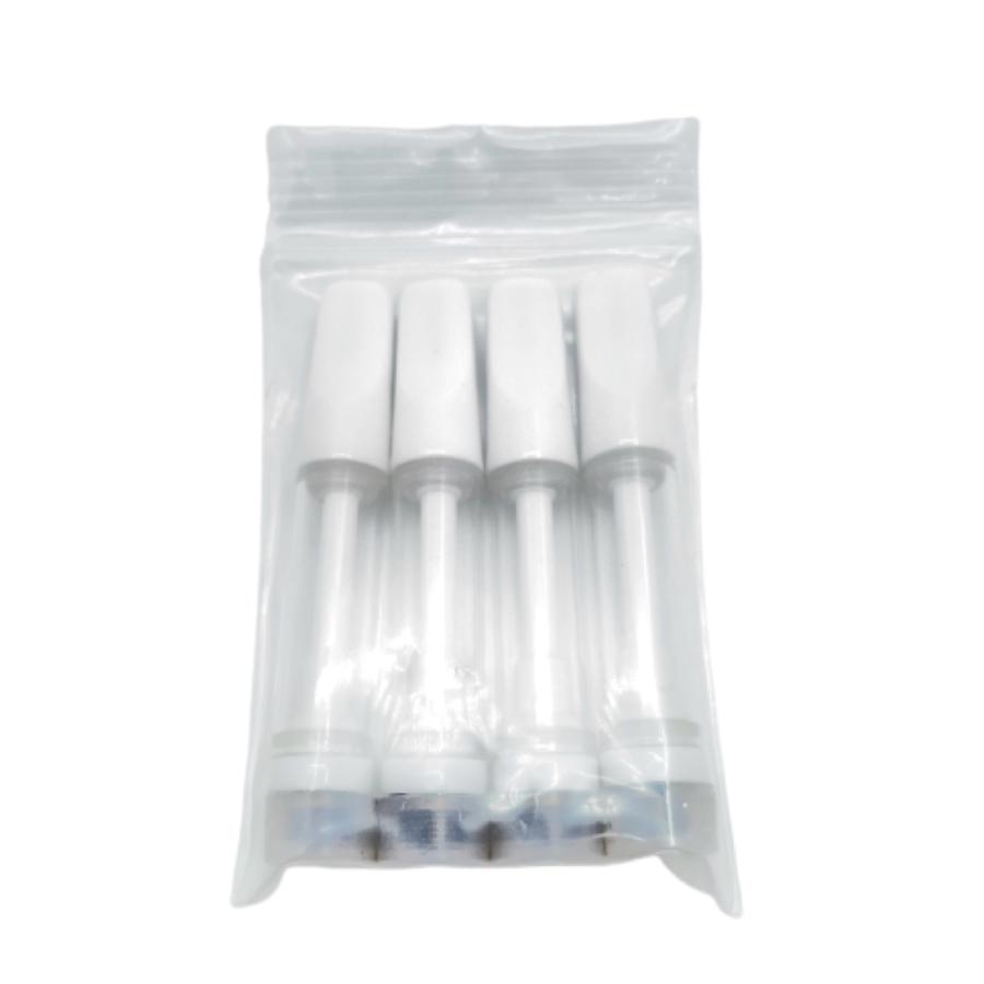 【DAZZLEAF】フルセラミック カートリッジ 4本セット [10.5mm] CBD リキッド 空カートリッジ 使い捨て 1.2Ω Full Ceramic Cartridge 510スレッド |  | 02