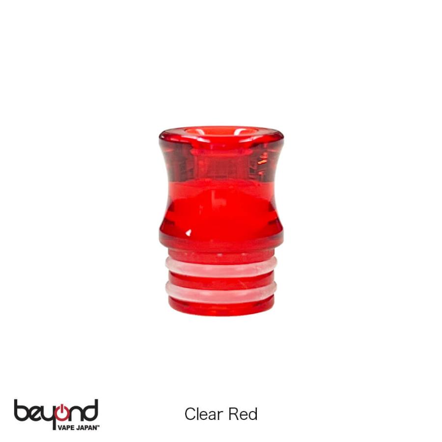 【GRAM】KUBIRE [510規格] 全4色 くびれ ドリップチップ グラム 高さ9.0mm 黒 ブラック クリア 赤 レッド ウルテム 濃縮されたミストを味わえる ベイプ |  | 03