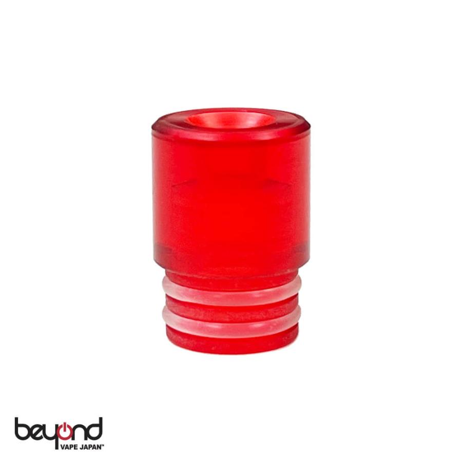 【GRAM】SuTon Clear Red 510規格 グラム ストン クリアレッド 赤 ドリップチップ ドリチ 電子タバコ ベイプ VAPE カスタムパーツ 国産 | 