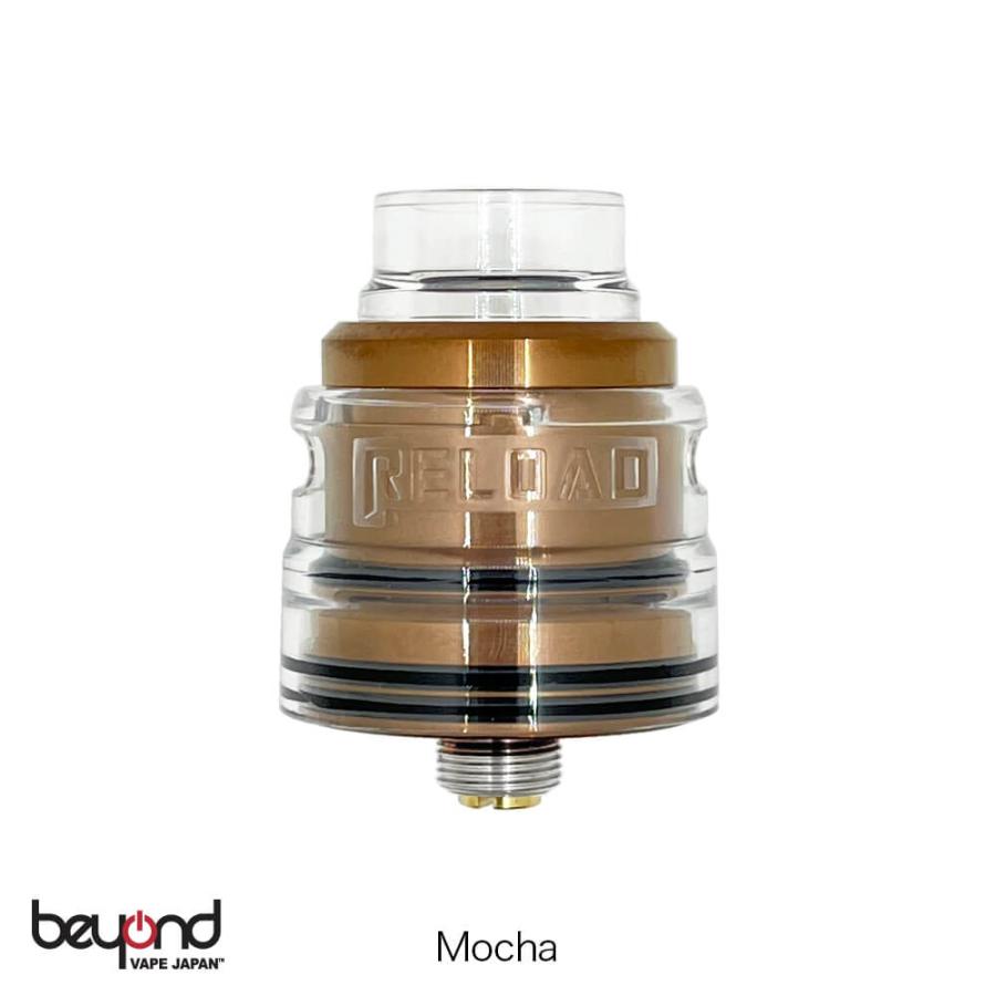 【Reload Vapor USA】ReLoad Spectrum S RDA [24mm] 全4色 アトマイザーブルー 青 モカ 茶 マルベリー 紫 グリーン 緑 シングルコイル ベイプ 電子たばこ |  | 02