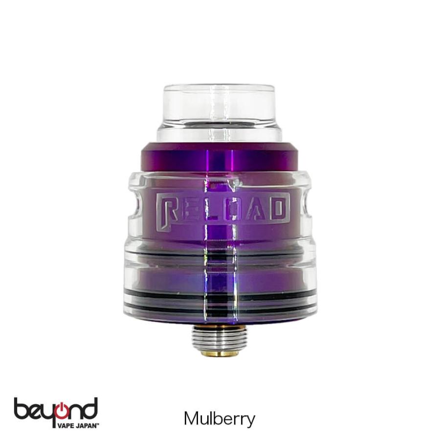 【Reload Vapor USA】ReLoad Spectrum S RDA [24mm] 全4色 アトマイザーブルー 青 モカ 茶 マルベリー 紫 グリーン 緑 シングルコイル ベイプ 電子たばこ |  | 03