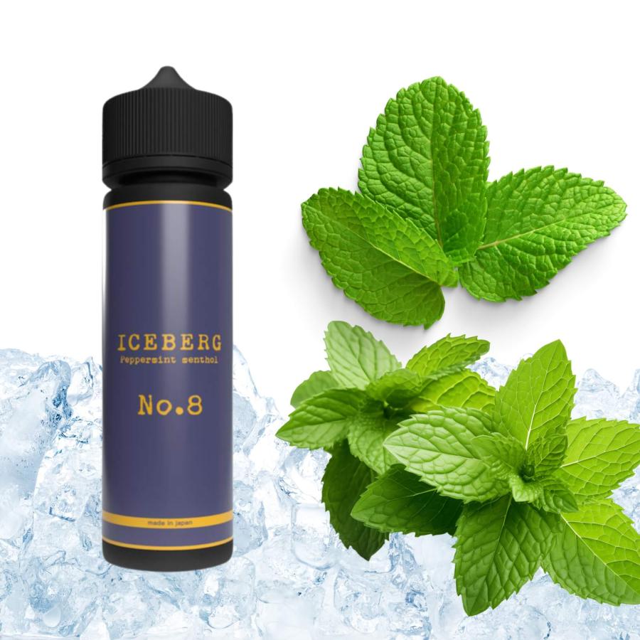 電子タバコ リキッド ICEBERG 60ml 9種 日本製 国産 強 メンソール アイスバーグ 売上3万本突破 夏 おすすめ ベイプ VAPE 禁煙 爆買 | ICEBERG | 09